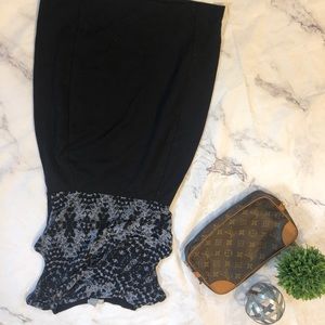 H&M snakeskin print lbd